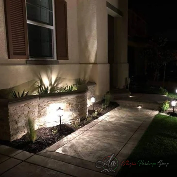 Driveway and concrete work by Alegria Hardscape Group