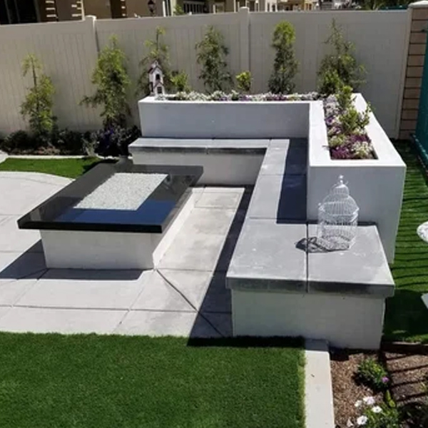 Custom paver hardscape installation in Inland Empire