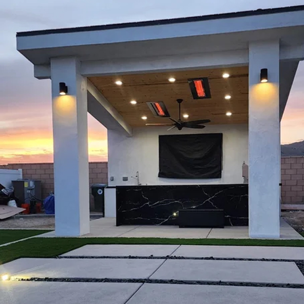 Custom paver hardscape installation in Inland Empire