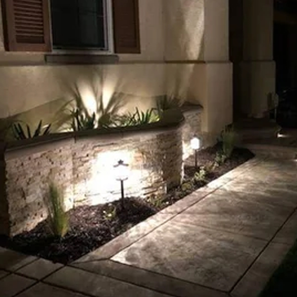 Custom paver hardscape installation in Inland Empire
